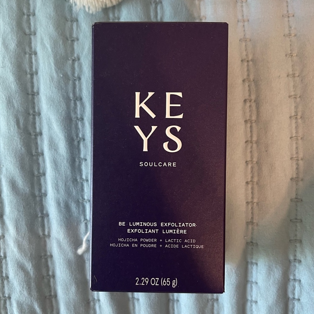 Brand new, never opened KEYS Soulcare Be Luminous Exfoliator